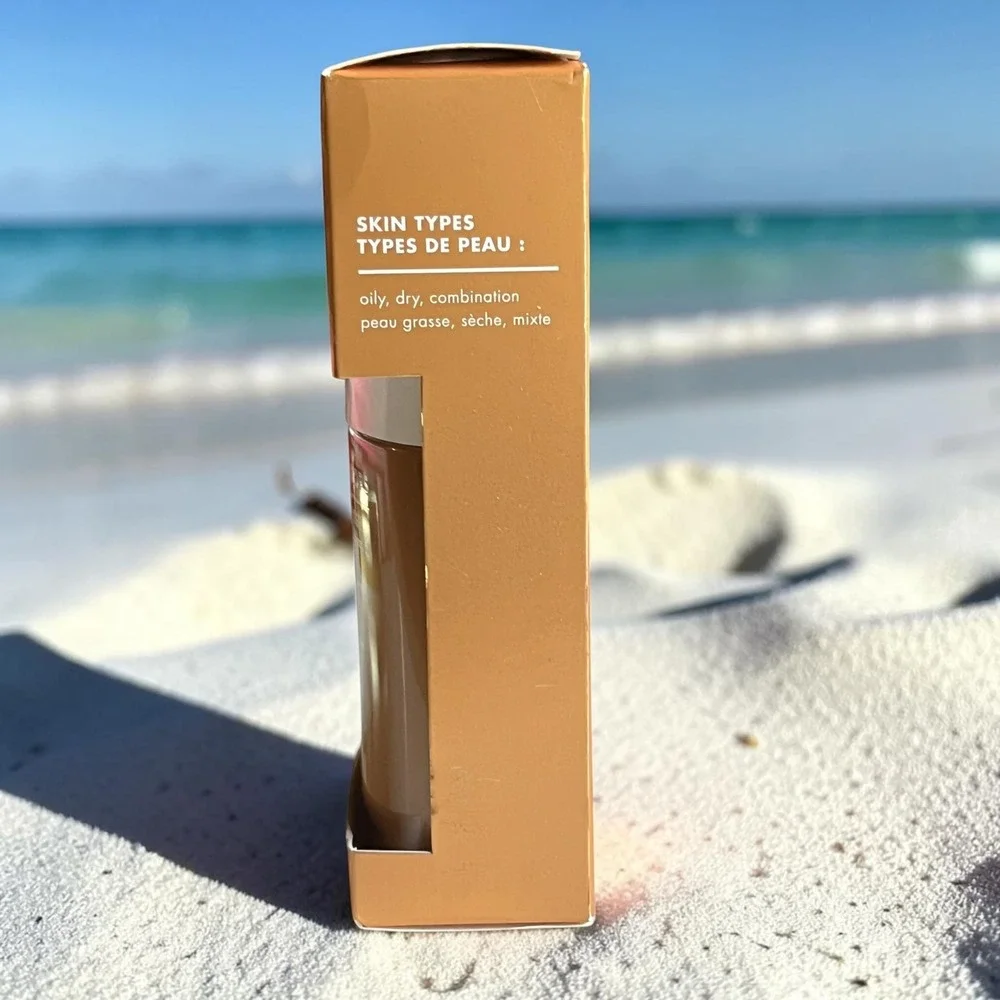 e.l.f. SKIN Bronzing Drops 1oz Rose Gold Lightweight Buildable Serum Beachy Glow